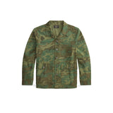 RRL Overshirt uomo in ripstop Camouflage
