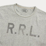 RRL T-Shirt con logo Grigio