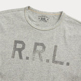 RRL T-Shirt con logo Grigio