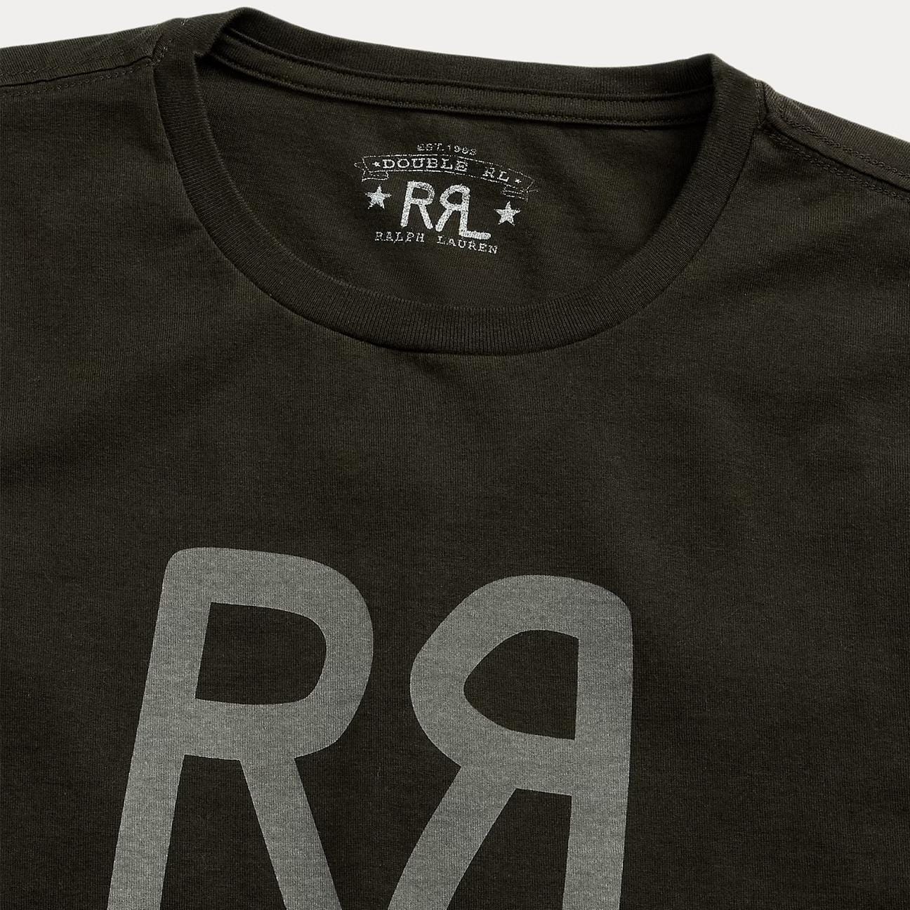 RRL T-Shirt con logo RRL Nero