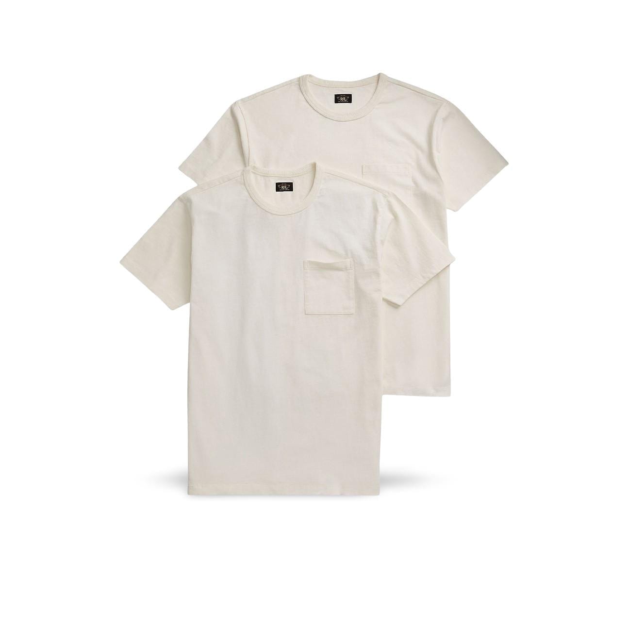 RRL T-Shirt pack uomo in cotone Warm White