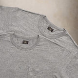 RRL T-Shirt uomo 2 Pack in jersey Grey Melange