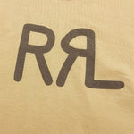 RRL T-Shirt uomo con logo ranch RRL Ocra