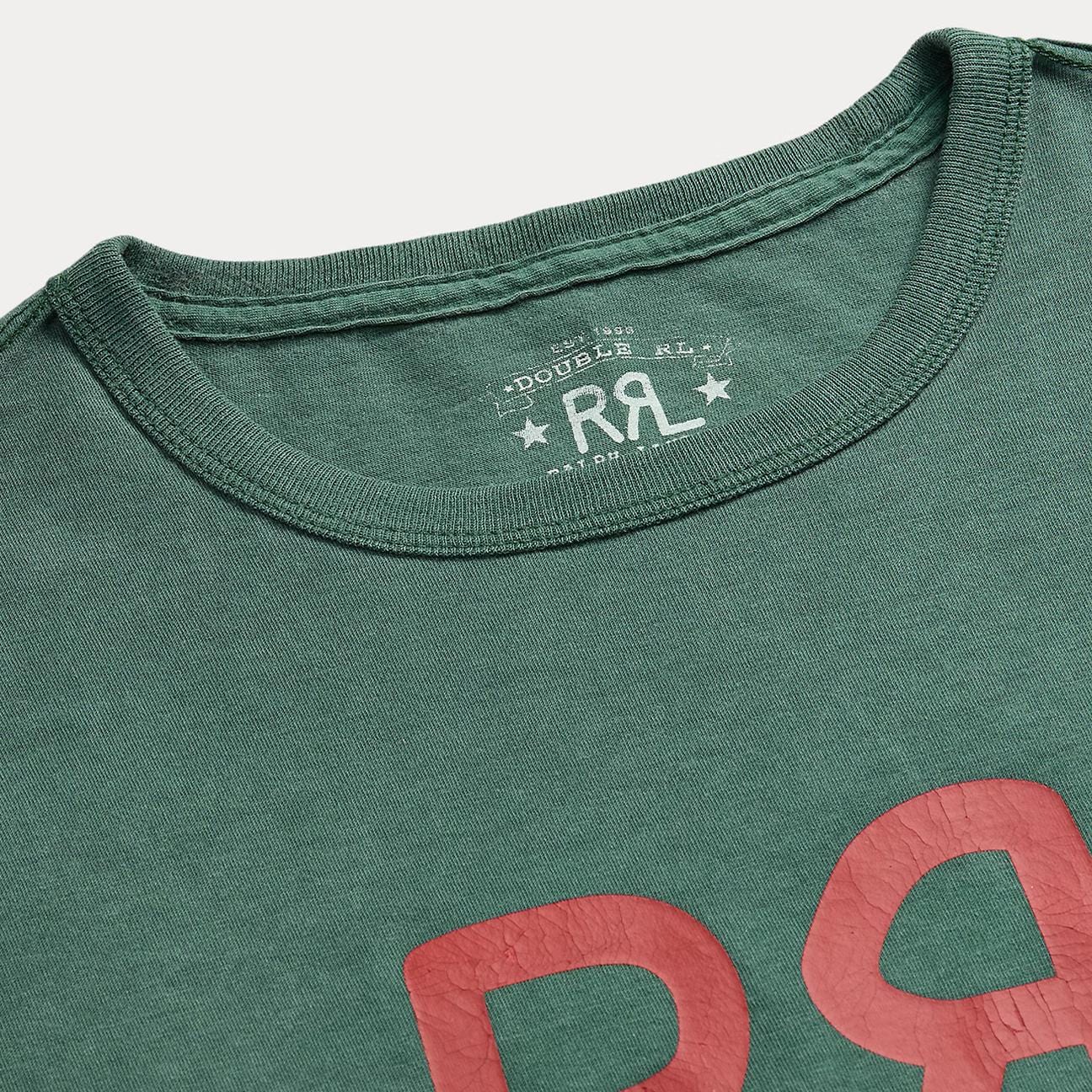 RRL T-Shirt uomo con logo ranch RRL Pine