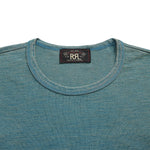 RRL T-Shirt uomo con taschino Indigo Blue lavato