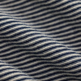 RRL T-Shirt uomo in cotone a righe Blue