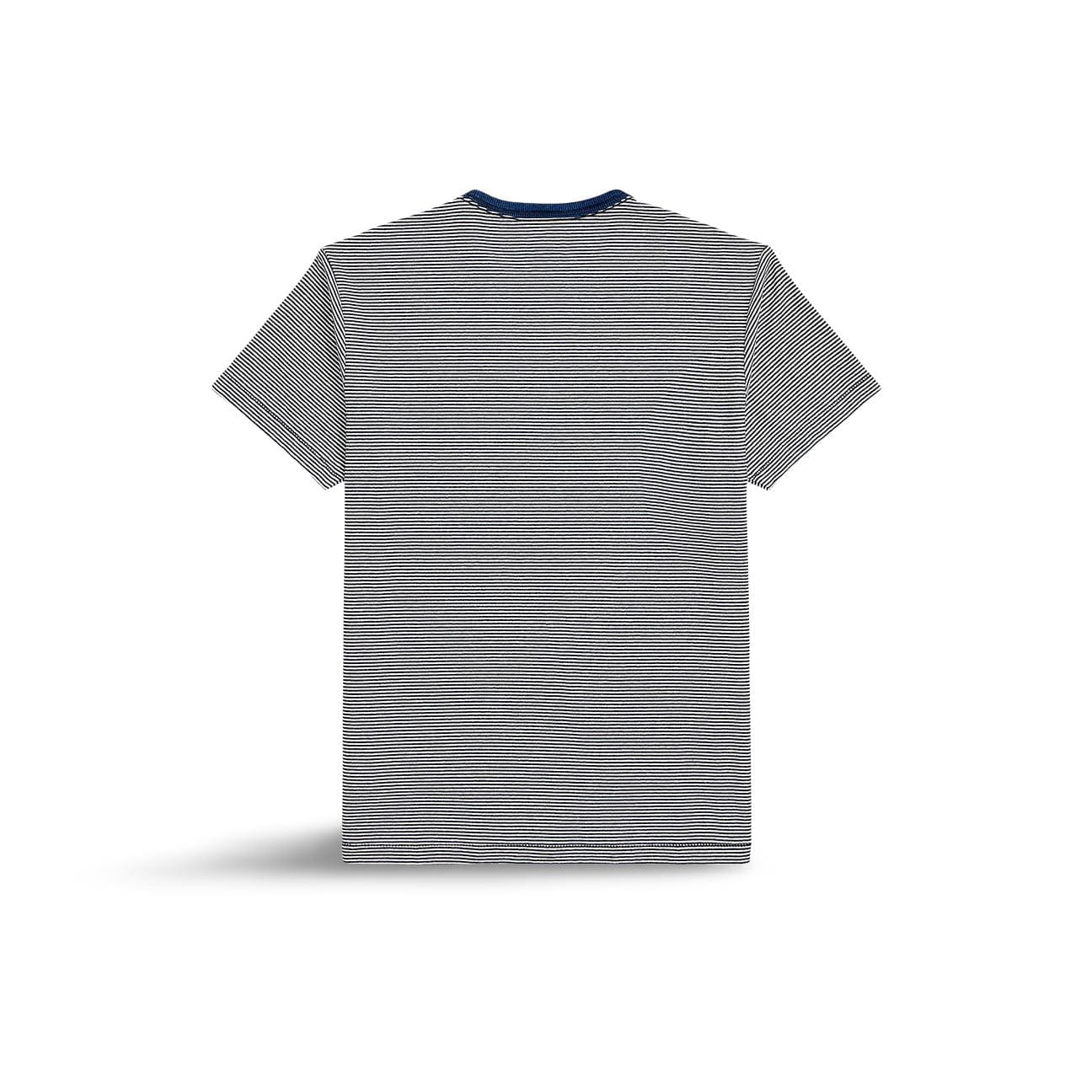 RRL T-Shirt uomo in cotone a righe Blue