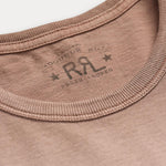 RRL T-Shirt uomo in cotone Desert Rose