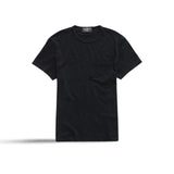 RRL T-Shirt uomo tinta in Indigo Nero