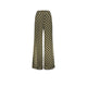 SIYU Pantalone donna stampa geo Blue Olio