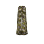 SIYU Pantalone donna stampa geo Blue Olio