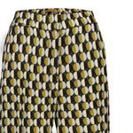 SIYU Pantalone donna stampa geo Blue Olio
