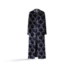 SIYU Spolverino reversibile in velluto Blue