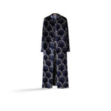 SIYU Spolverino reversibile in velluto Blue