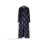 SIYU Spolverino reversibile in velluto Blue