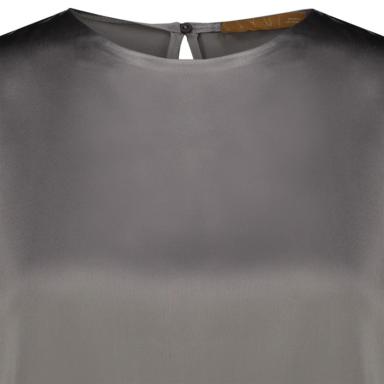 SIYU Top in viscosa Grigio