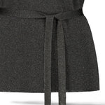 SIYU Top monospalla in lurex Argento