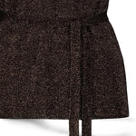 SIYU Top monospalla in lurex Bronzo