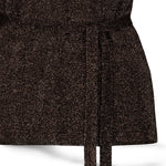SIYU Top monospalla in lurex Bronzo