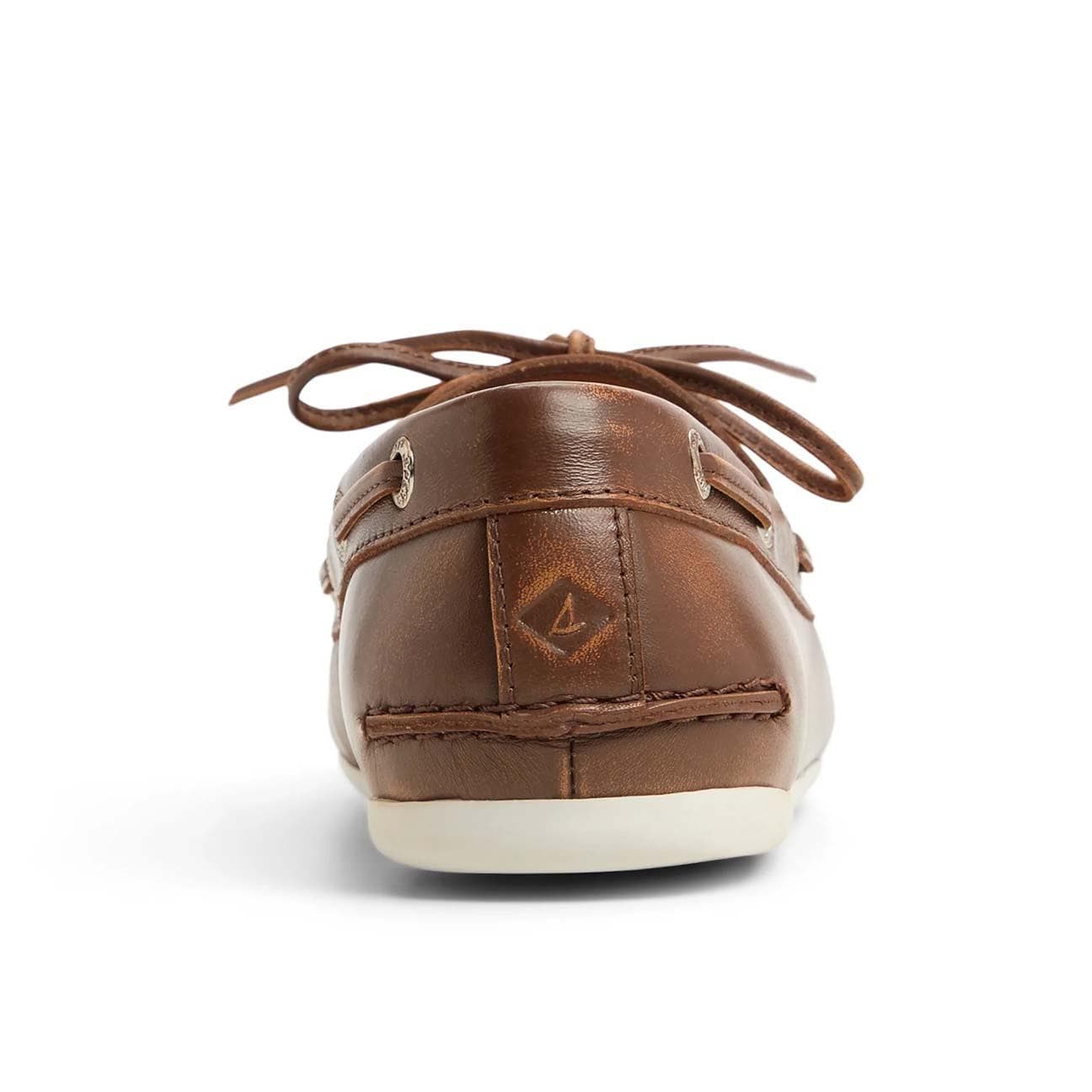 SPERRY Slim Boat donna in pelle Tan