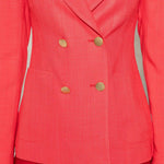 TAGLIATORE Blazer donna Coral in viscosa Rosso Corallo