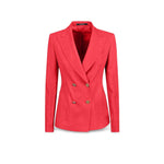 TAGLIATORE Blazer donna Coral in viscosa Rosso Corallo