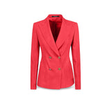 TAGLIATORE Blazer donna Coral in viscosa Rosso Corallo