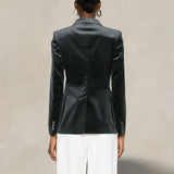 TAGLIATORE Blazer donna in velluto Grigio