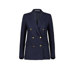 TAGLIATORE Blazer donna Parigi  in viscosa doppiopetto Blue