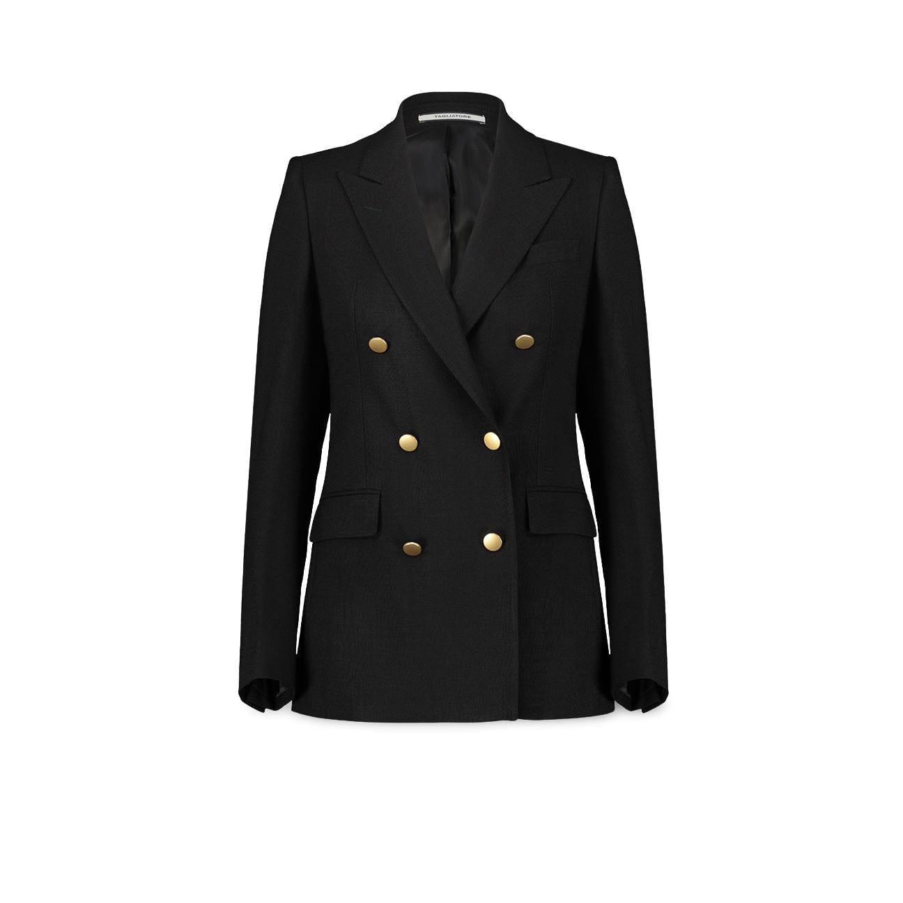 TAGLIATORE Blazer donna Parigi  in viscosa doppiopetto Nero