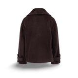 TAGLIATORE Caban donna Sheila in alpaca Moro