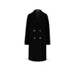 Cappotto donna Berenice in lana e cashmere Nero