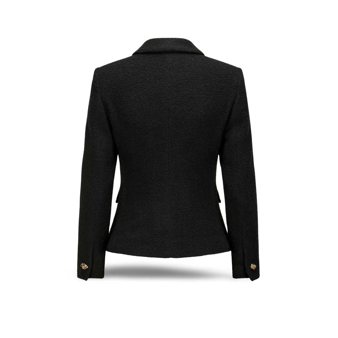 TAGLIATORE Giacca donna Daria in bouclè Nero