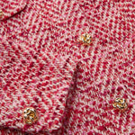 TAGLIATORE Giacca donna in boucle Rosso