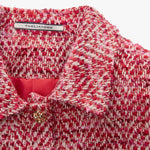 TAGLIATORE Giacca donna in boucle Rosso