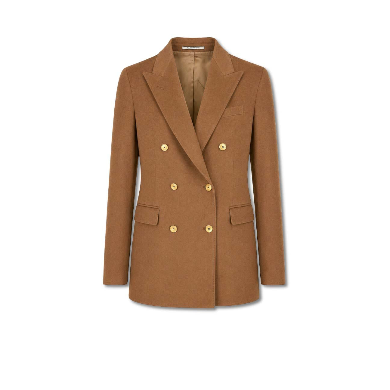 TAGLIATORE Giacca donna in cashmere Jasmine Cammello