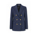 TAGLIATORE Giacca donna Parigi in herrigbone Blue Nero