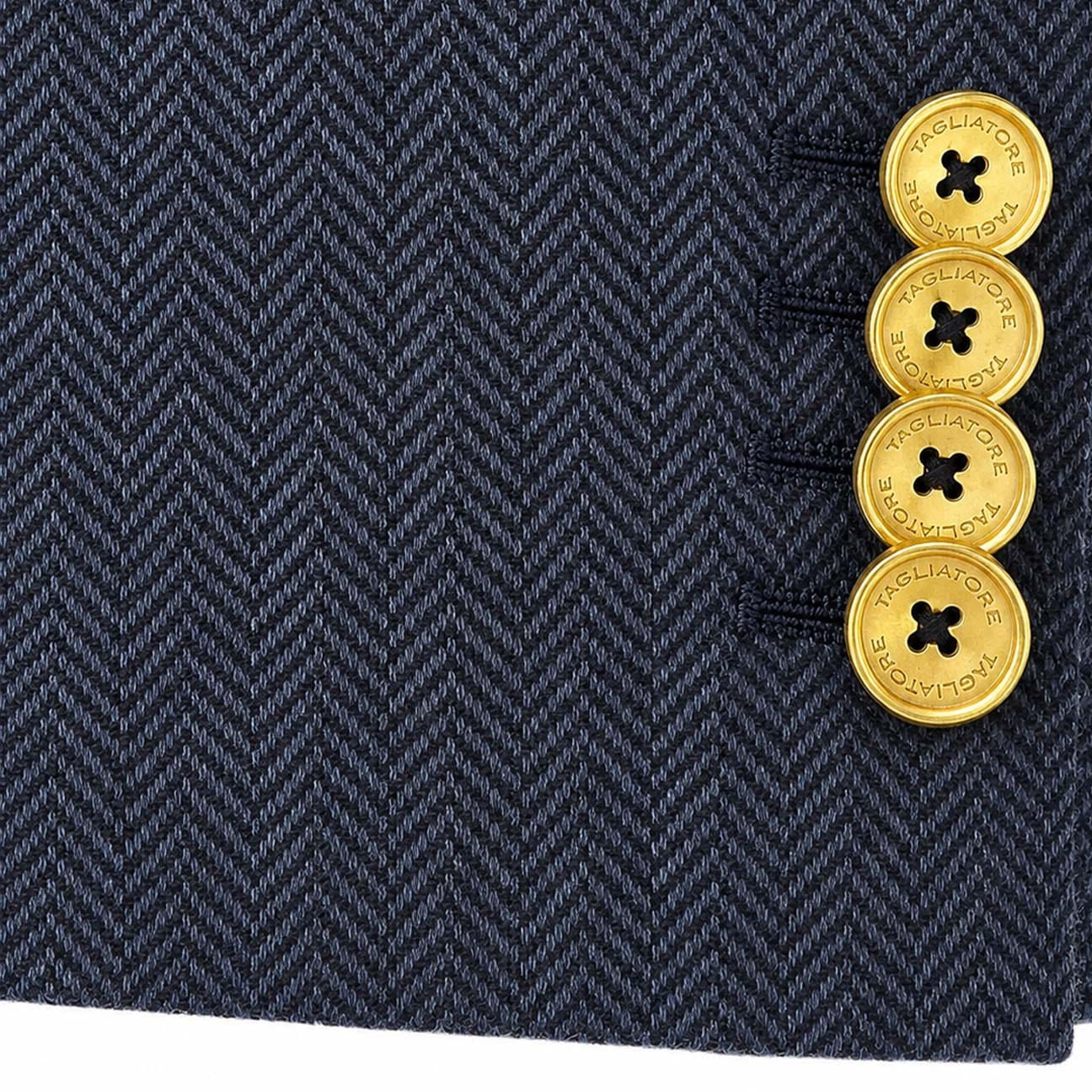 TAGLIATORE Giacca donna Parigi in herrigbone Blue Nero