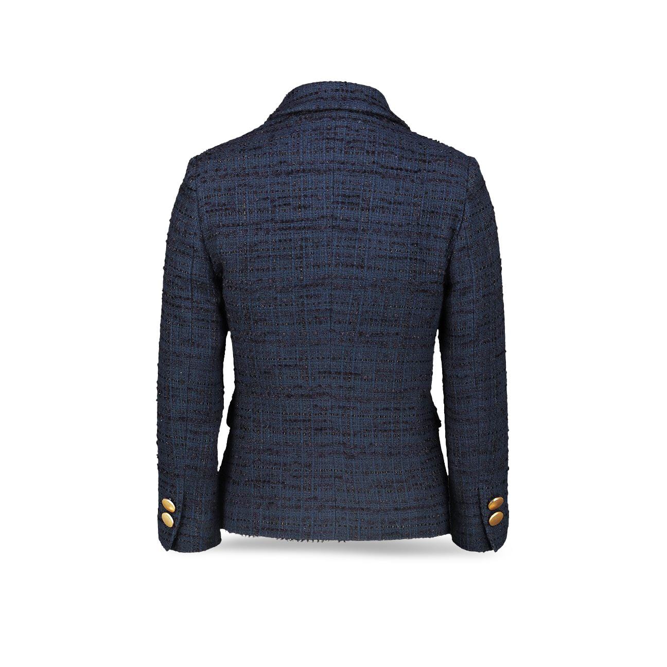 TAGLIATORE Giacchina donna in tweed Jewel Blue