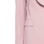 TAGLIATORE Tailleur donna monopetto in lana bistrech Poudre