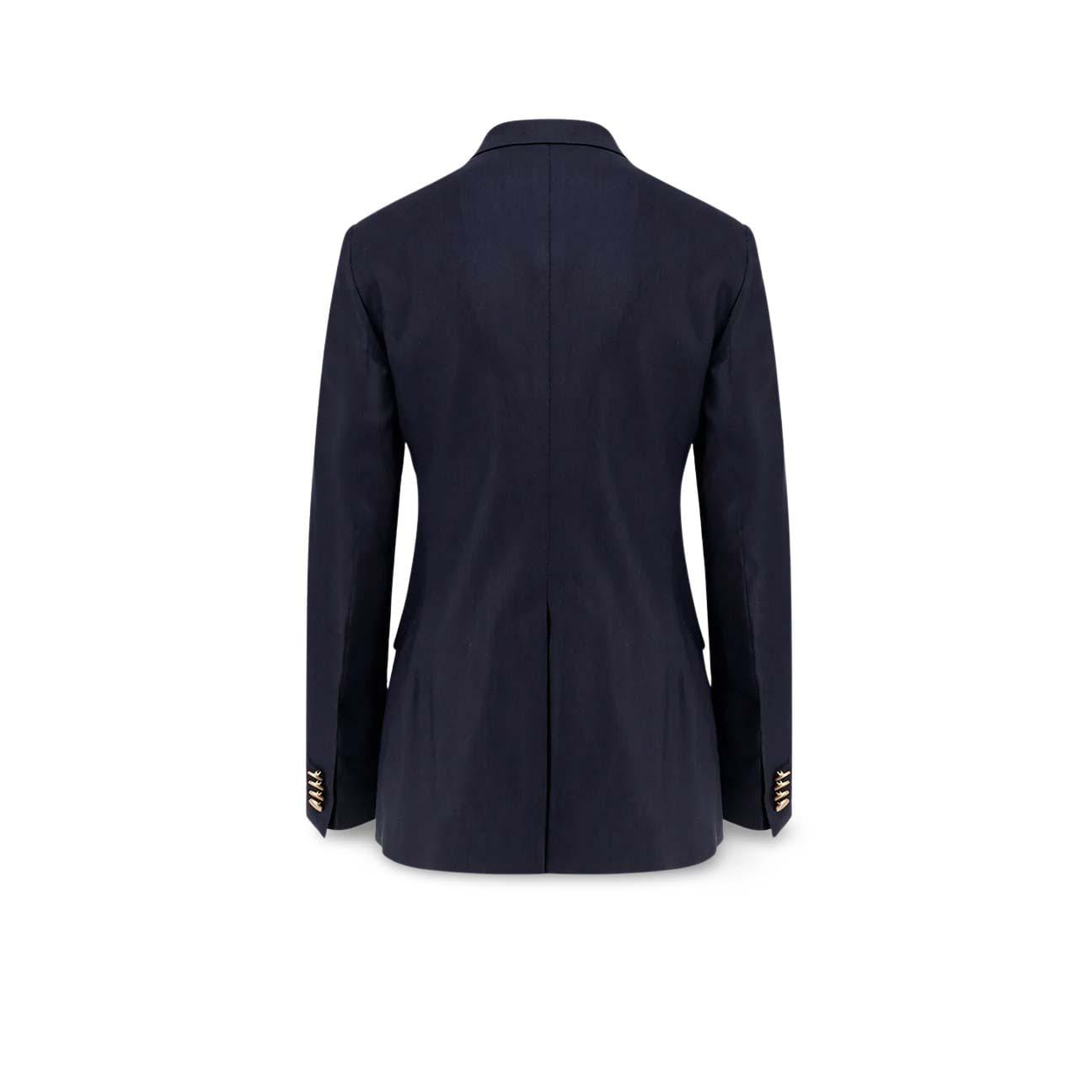 TAGLIATORE Tailleur donna Parigi  in lino e viscosa Blue