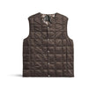Men's V-Neck Vest Brown