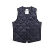 City Blue men's V-neck vest