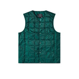 TAION Gilet uomo con scollo V Verde