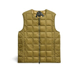 TAION Gilet uomo zip Beige