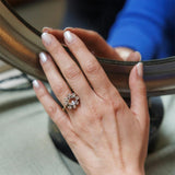 TATABORELLO Anello regolabile Chiffon in cristallo