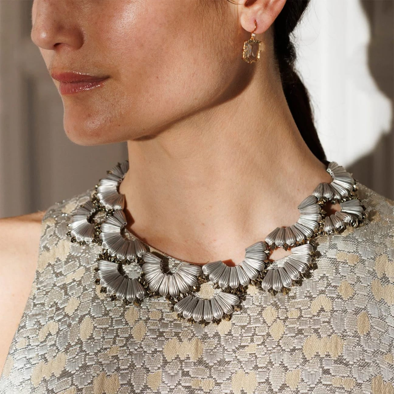 TATABORELLO Collana Alba Argento