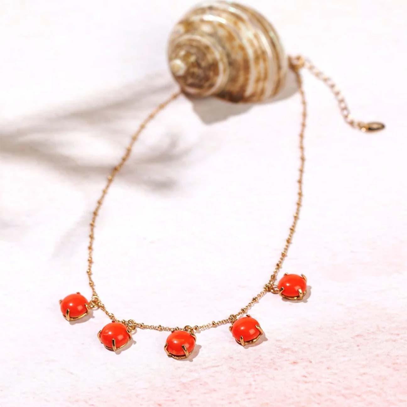 TATABORELLO Collana donna Apollo Corallo