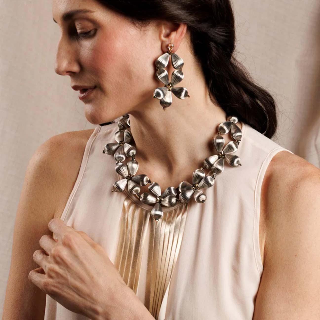 TATABORELLO Collana Jaipur Argento