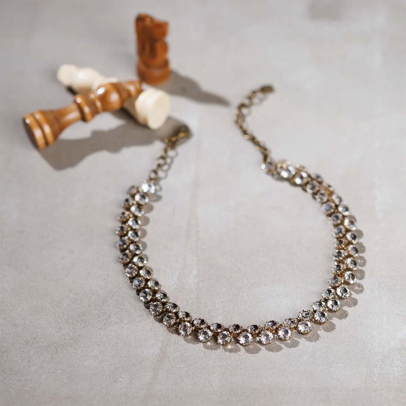 TATABORELLO Collana Macramè Argento